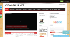 Desktop Screenshot of icibangoua.net